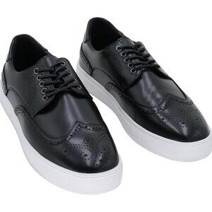 XRAY Mario Men's Low Top Wingtip Sneaker Black US 11M EU 44